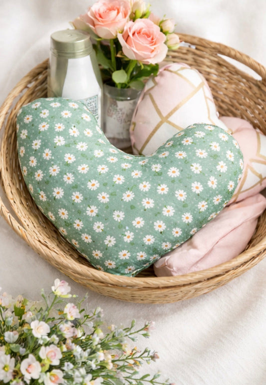 Lumpectomy Heart Pillow for Under Arm Support - Post Breast Surgery Comfort Pillow - Lucky Elefant Designs