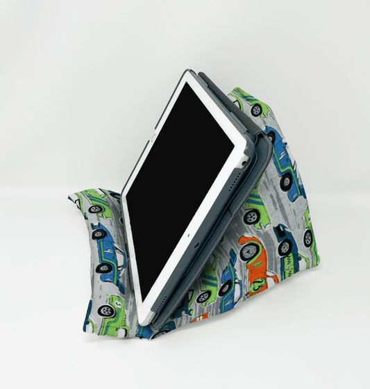 Race Car Pillow Stand - Lucky Elefant Designs