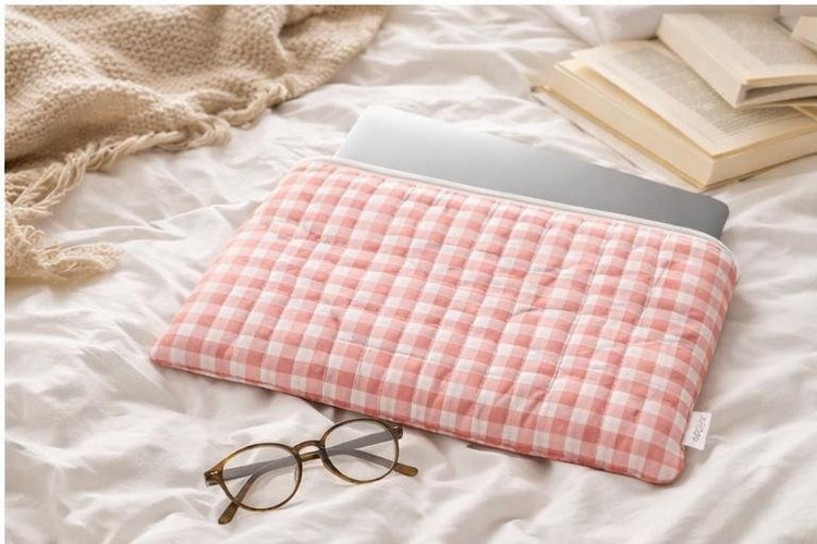 Quilted Laptop Sleeve - Lucky Elefant Designs