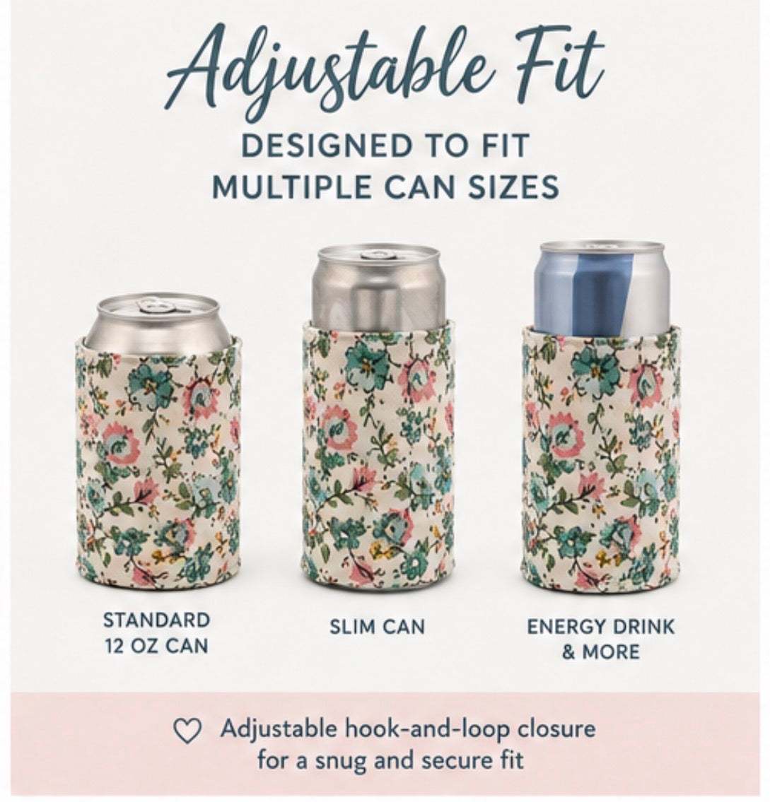 Adjustable Fabric Can Cozy