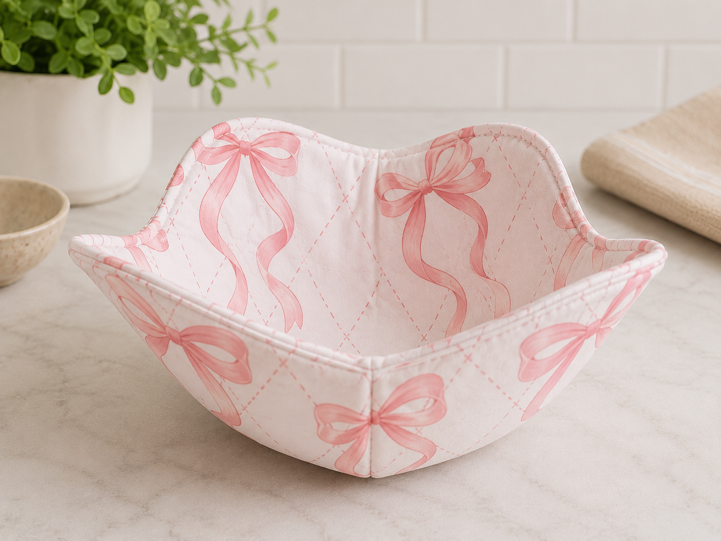 Coquette & Bows Bowl Cozies