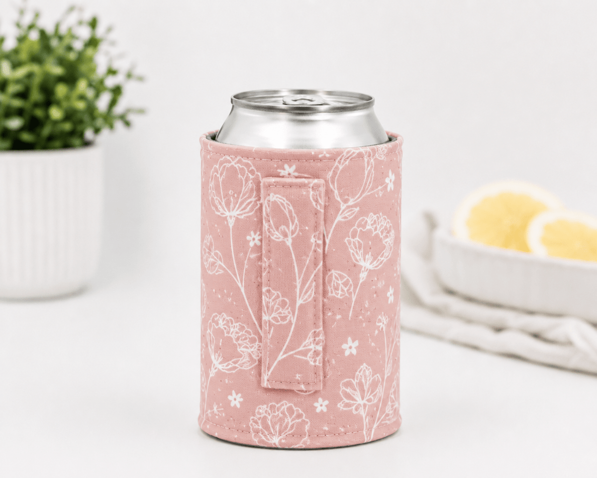 Adjustable Fabric Can Cozy - Lucky Elefant Designs