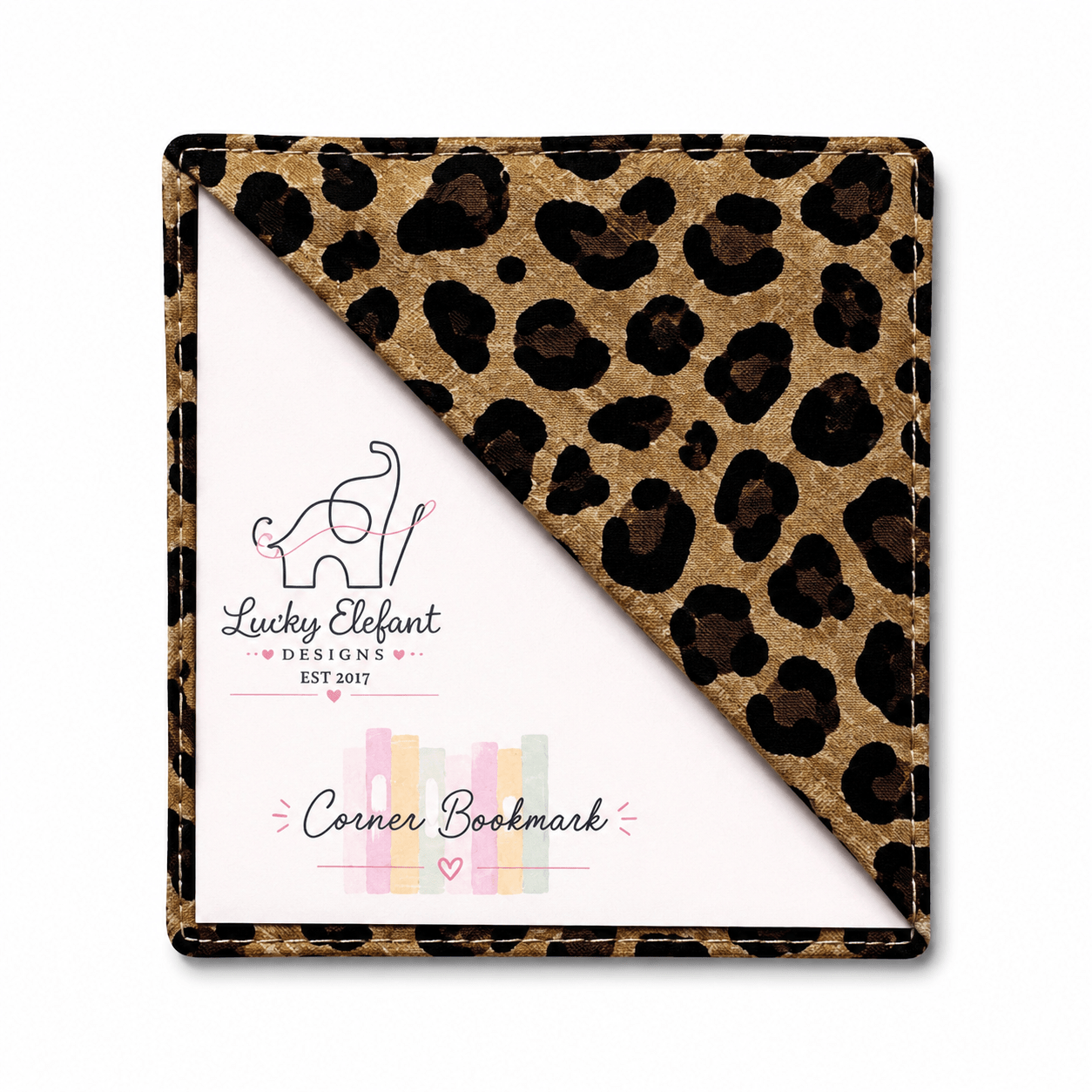 Animal Print Corner Bookmarks - Lucky Elefant Designs