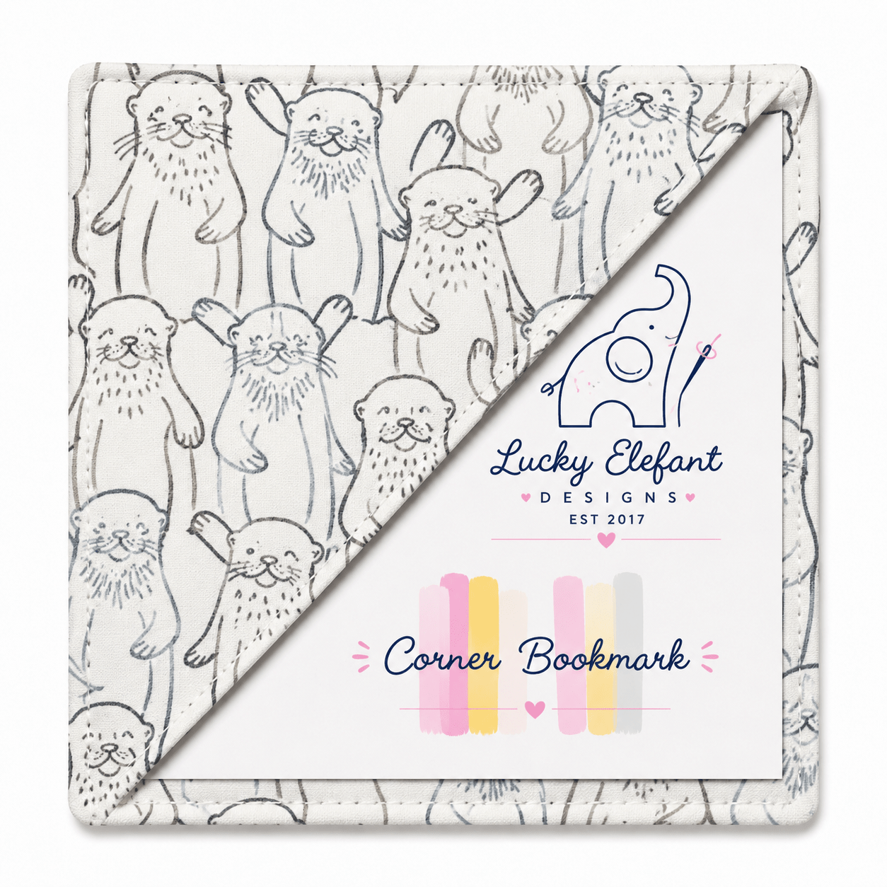 Animal Print Corner Bookmarks - Lucky Elefant Designs