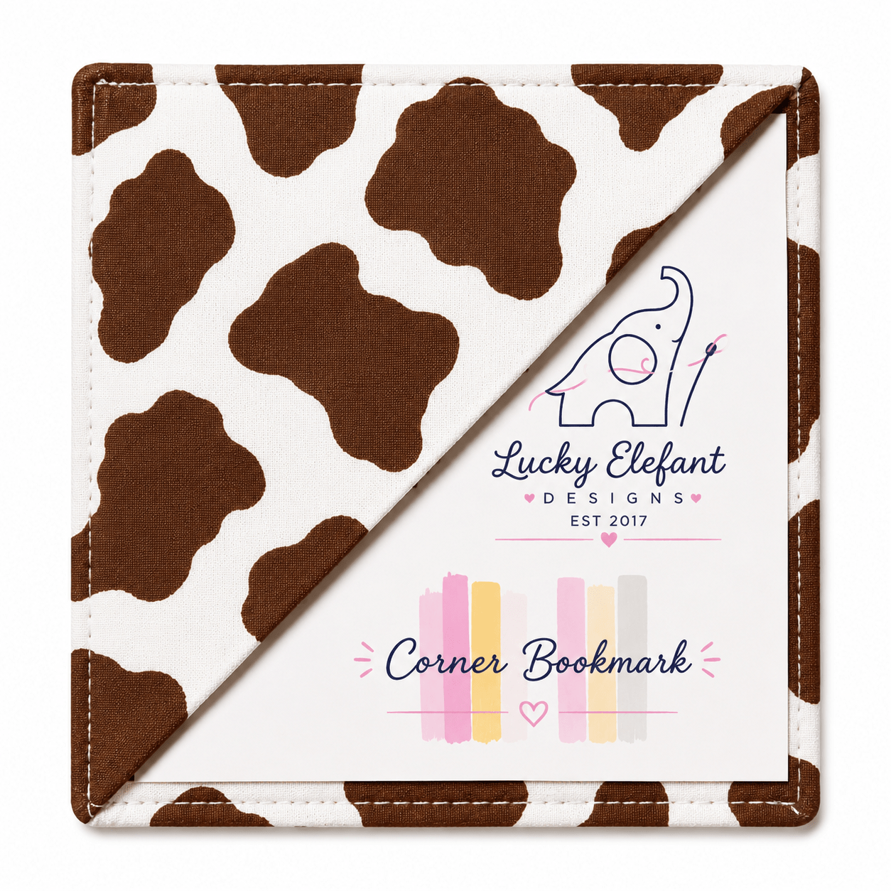 Animal Print Corner Bookmarks - Lucky Elefant Designs
