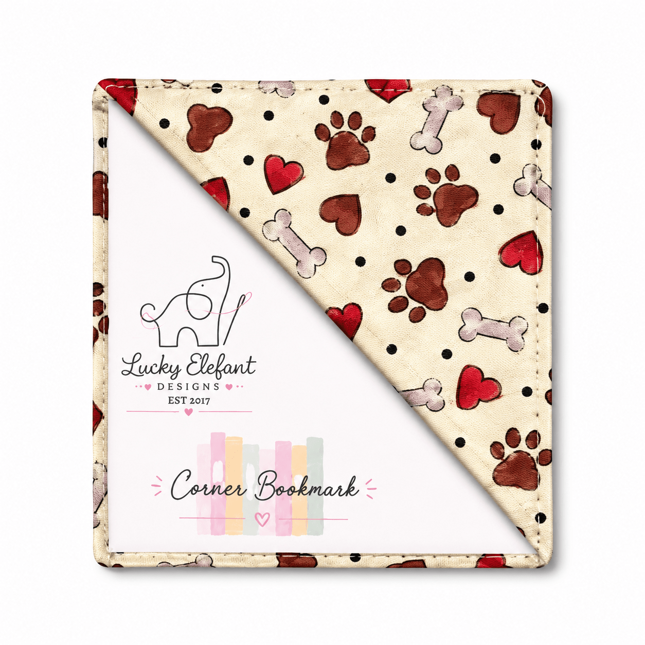 Animal Print Corner Bookmarks - Lucky Elefant Designs