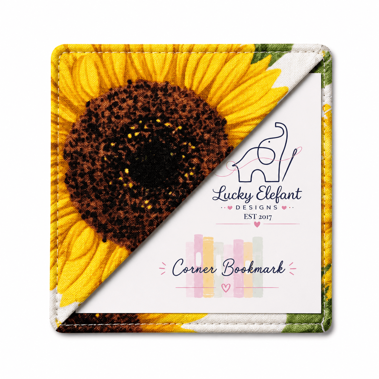 Floral Corner Bookmarks - Lucky Elefant Designs