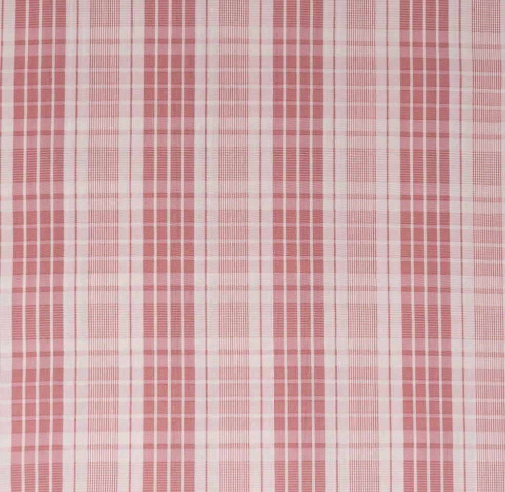 Pink gingham fabric