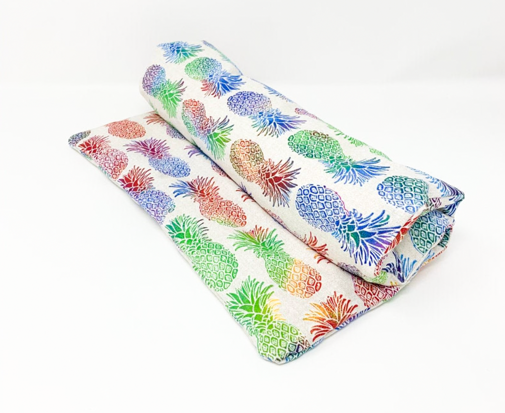 Rainbow Pineapple Heating Pad