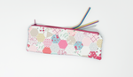 Load image into Gallery viewer, Pink Patch Straw Pouch
