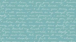 Load image into Gallery viewer, Teal Love Letter Wet Dry Bag
