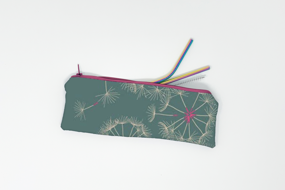 Dandelion Straw Pouch