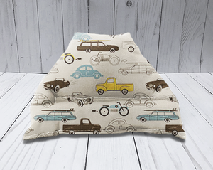 Canvas Tan Car Pillow Stand