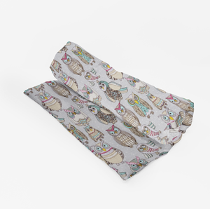 Funky Owls Heating Pad