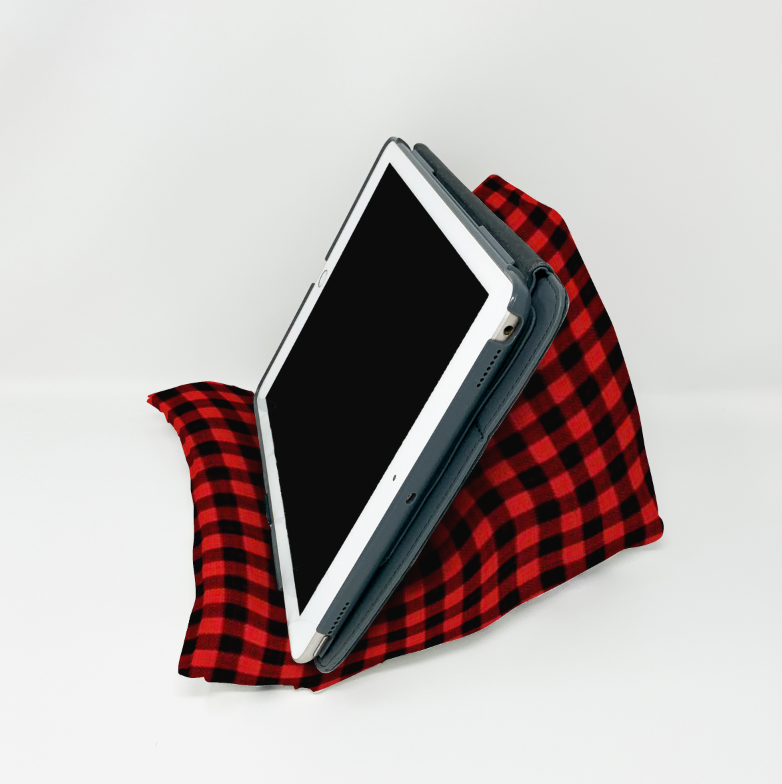 Red Buffalo Plaid Pillow Stand