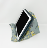 Load image into Gallery viewer, Gray Yellow Floral  Pillow Stand
