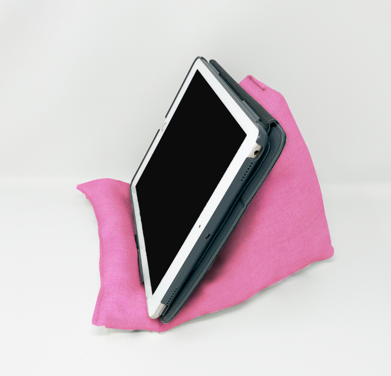 Pink Solid Pillow Stand