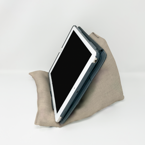 Tan Solid Pillow Stand