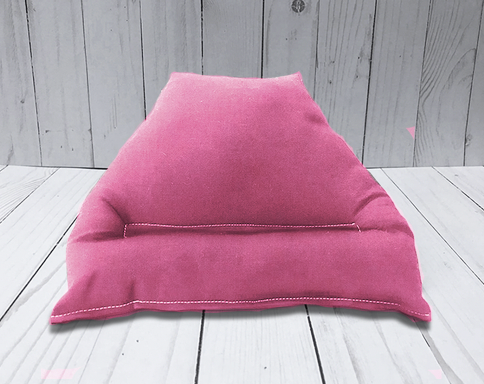 Pink Solid Pillow Stand