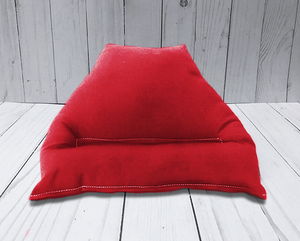 Red Solid Pillow Stand