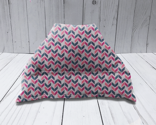 Pink Blue Braided Pillow Stand