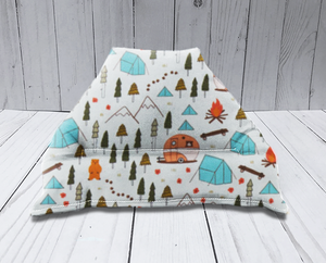 White Camping Pillow Stand