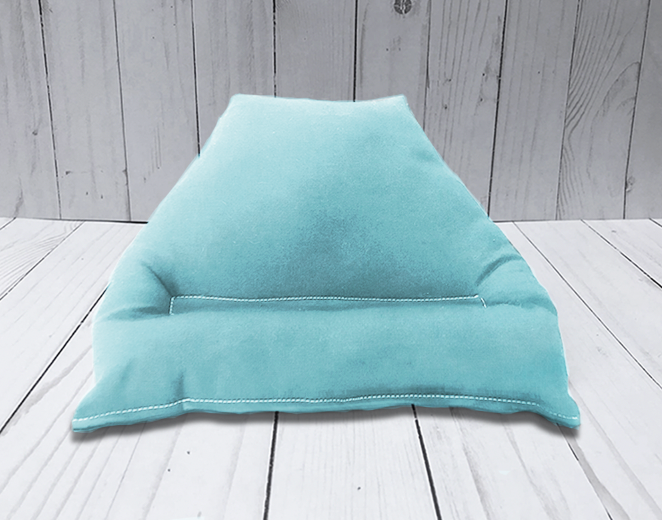 Robins Egg Blue Solid Pillow Stand