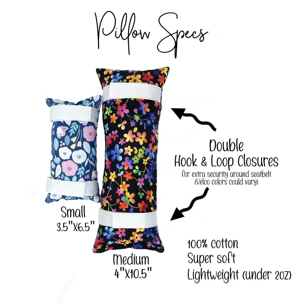 Fairy Floral Port Seatbelt Pillow