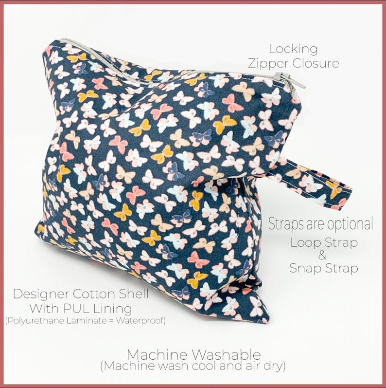 Butterscotch Wet Dry Bag - Lucky Elefant Designs