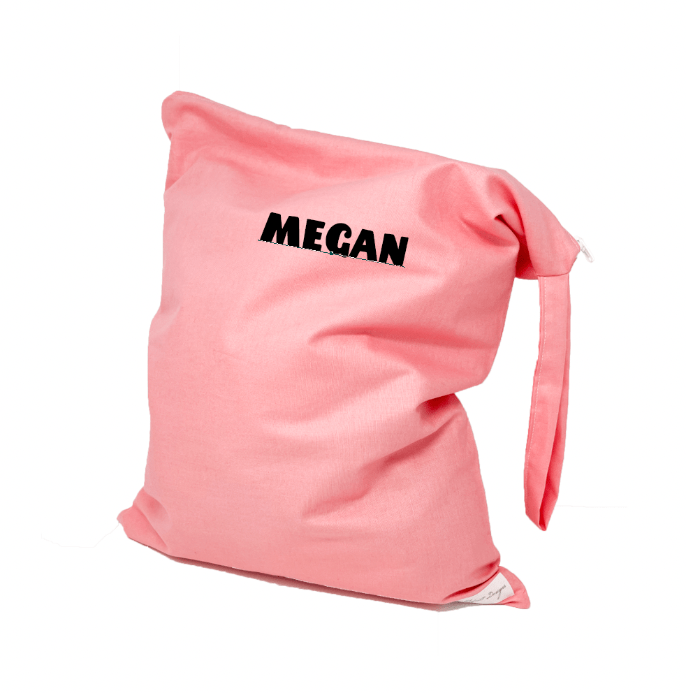 Coral Wet Dry Bag - Lucky Elefant Designs