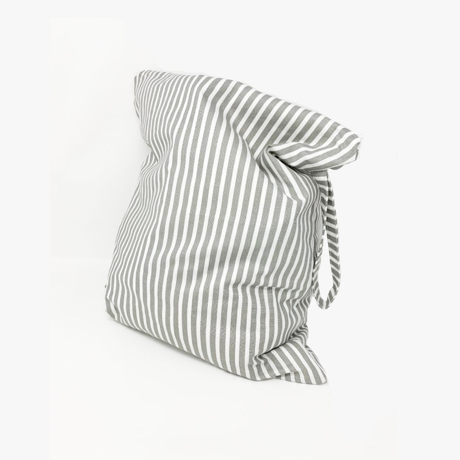 Gray Stripe Wet Dry Bag - Lucky Elefant Designs
