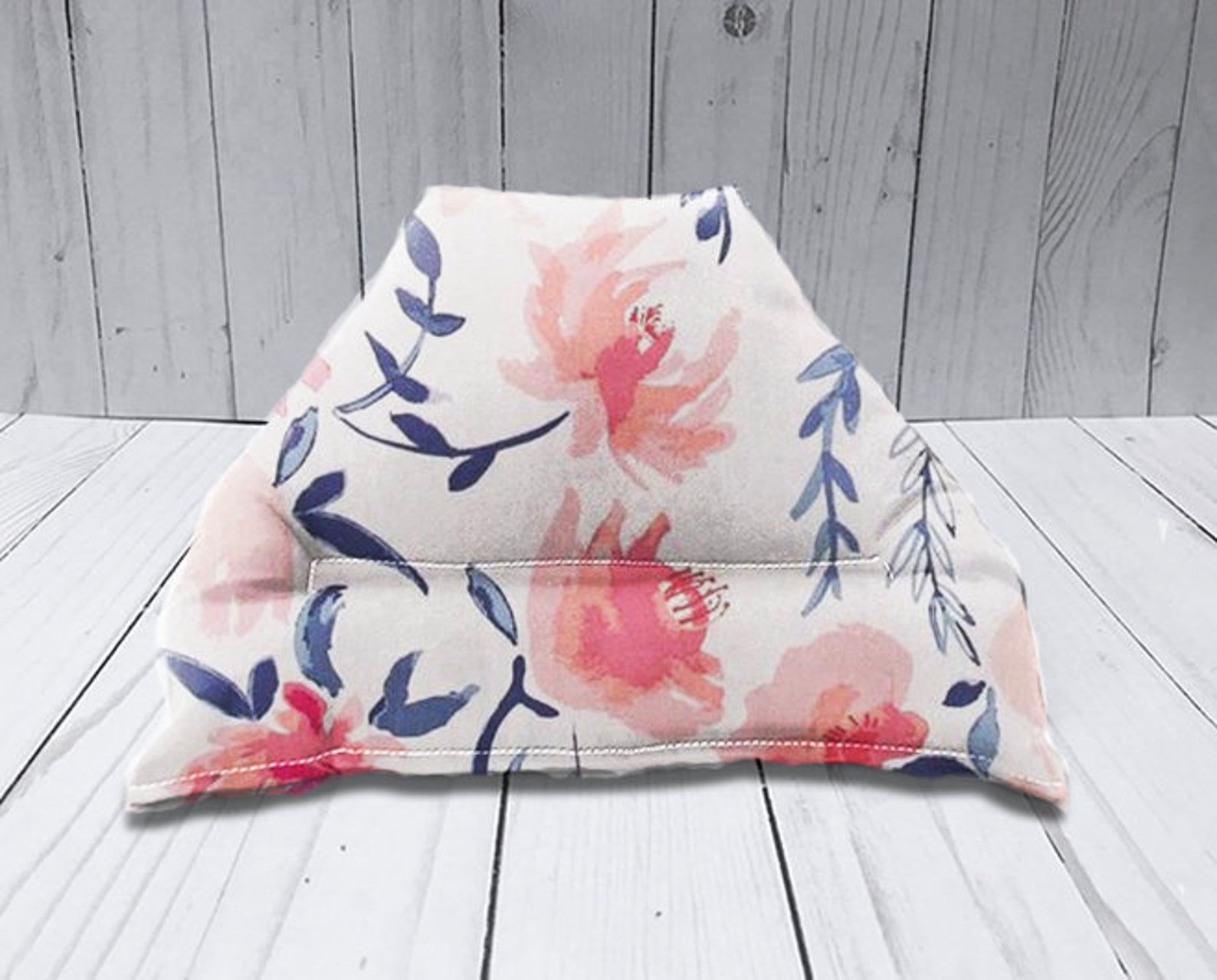 Pink Floral Pillow Stand