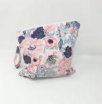 Load image into Gallery viewer, Blue Pink Floral Wet Dry Bag
