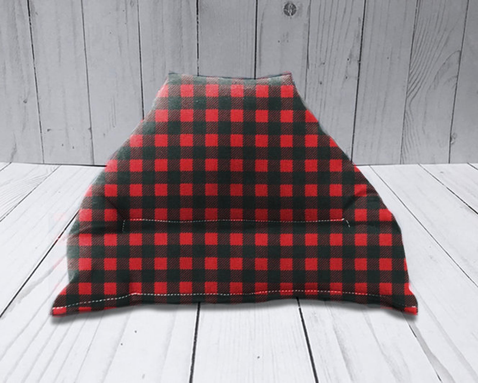 Red Buffalo Plaid Pillow Stand