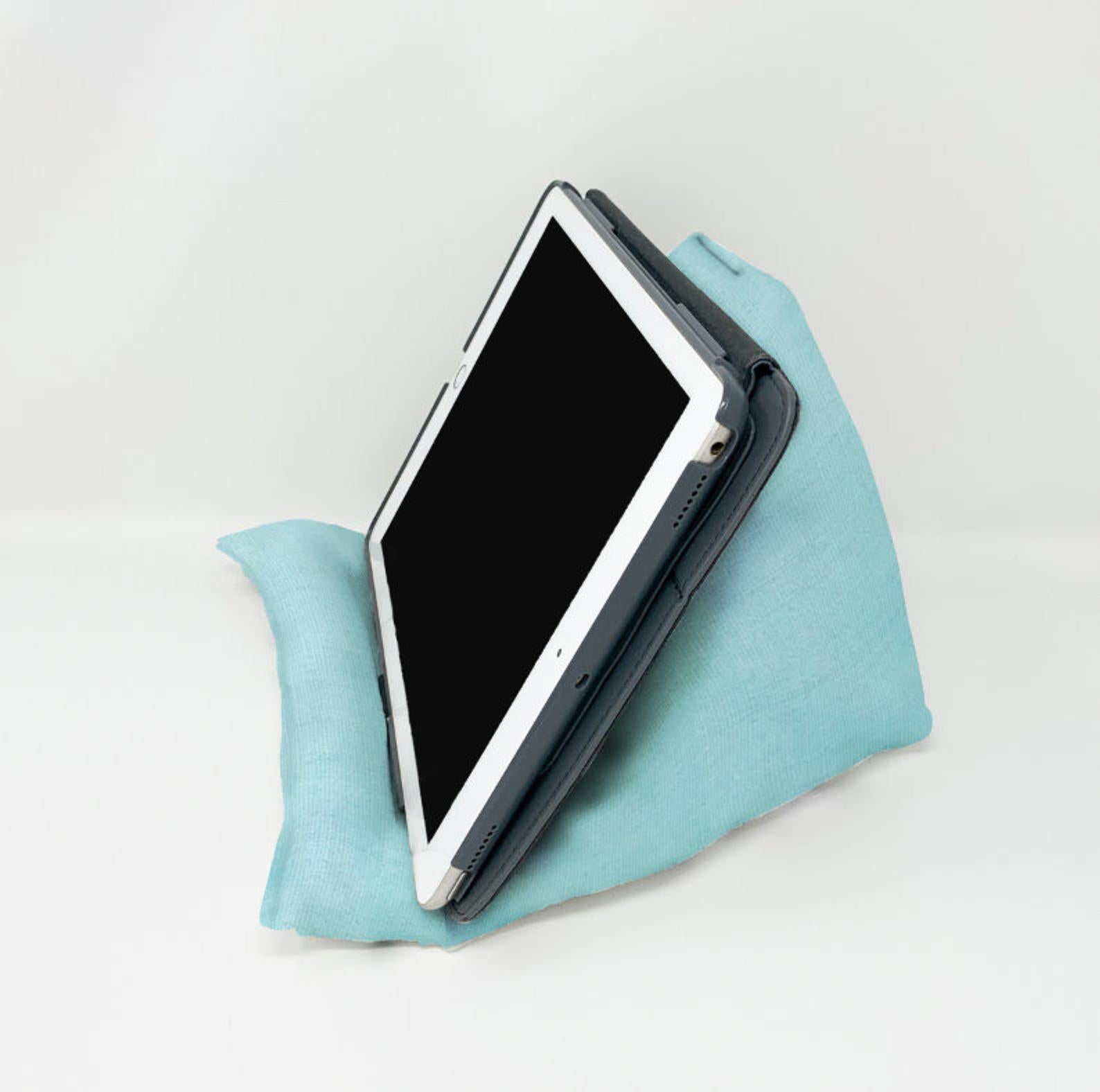 Robins Egg Blue Solid Pillow Stand