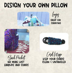 Load image into Gallery viewer, Purple Garden Pillow Stand
