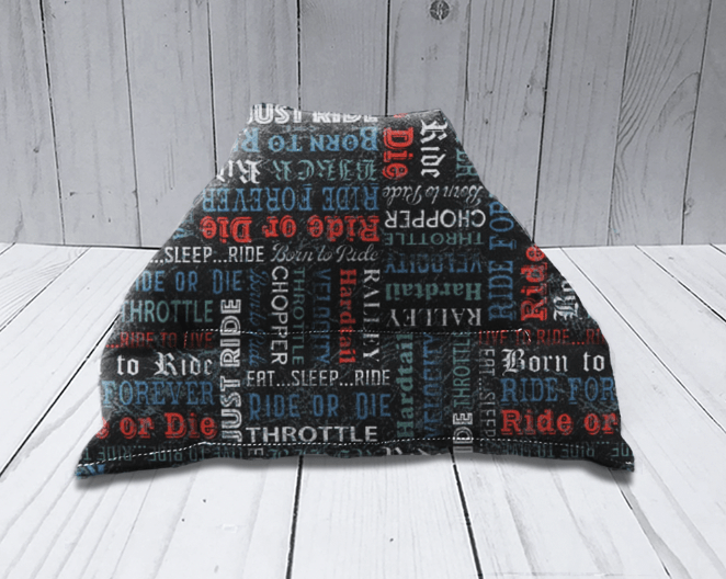 Motorcycle Pillow Stand - Lucky Elefant Designs