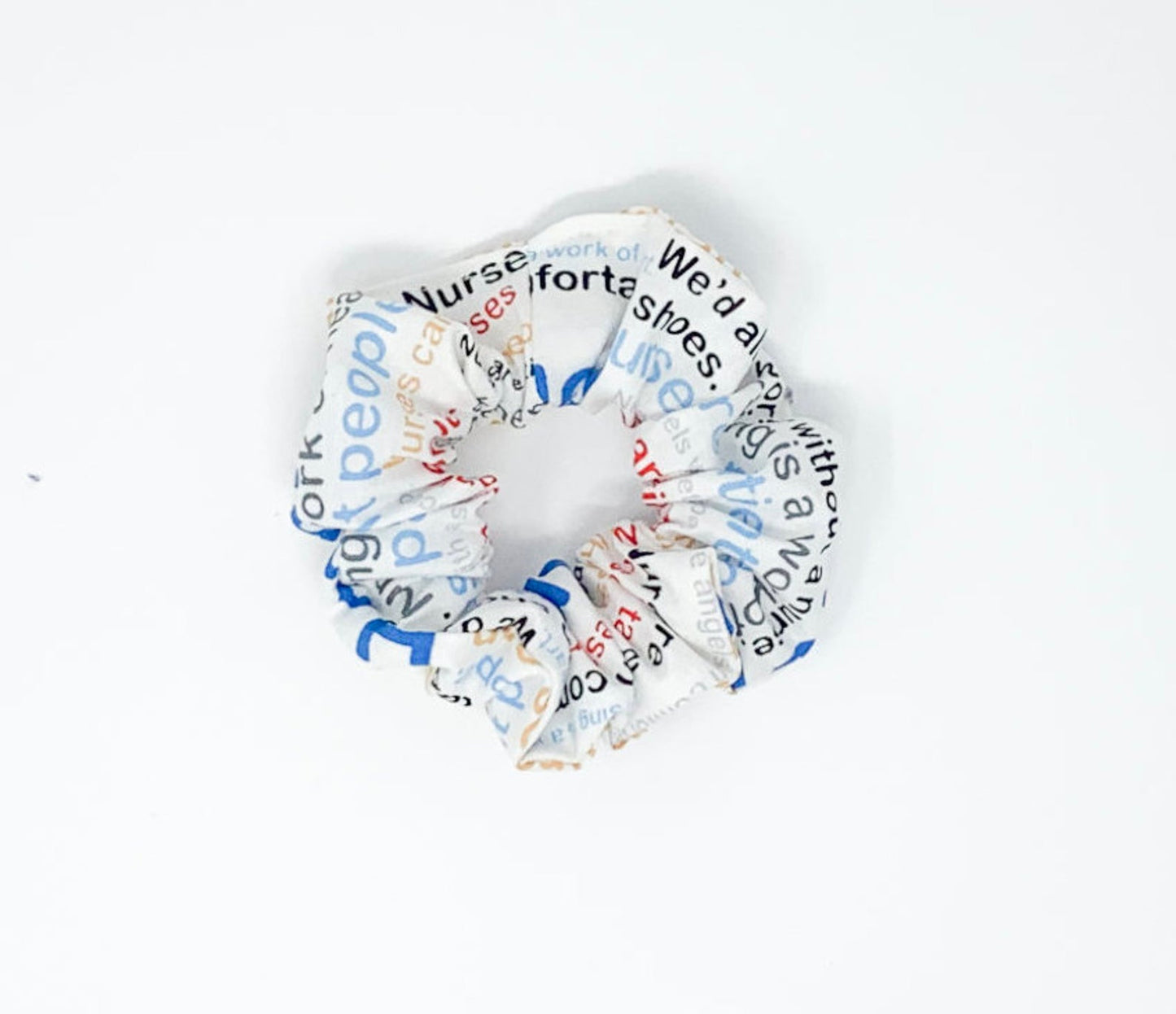 Nursing Words Scrunchie - Lucky Elefant Designs