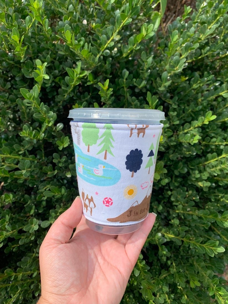 Off - Road Reusable Cup Sleeve - Lucky Elefant Designs