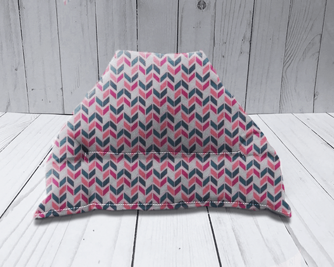 Pink Blue Braided Pillow Stand - Lucky Elefant Designs