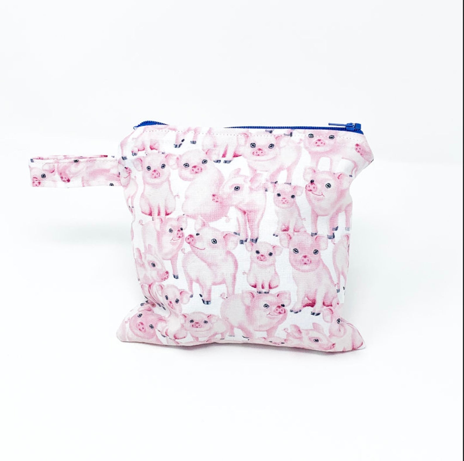 Pink Pigs Wet Dry Bag - Lucky Elefant Designs