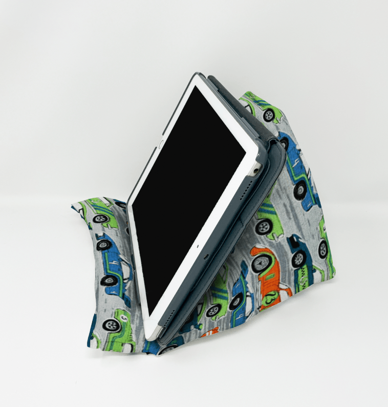 Race Car Pillow Stand - Lucky Elefant Designs