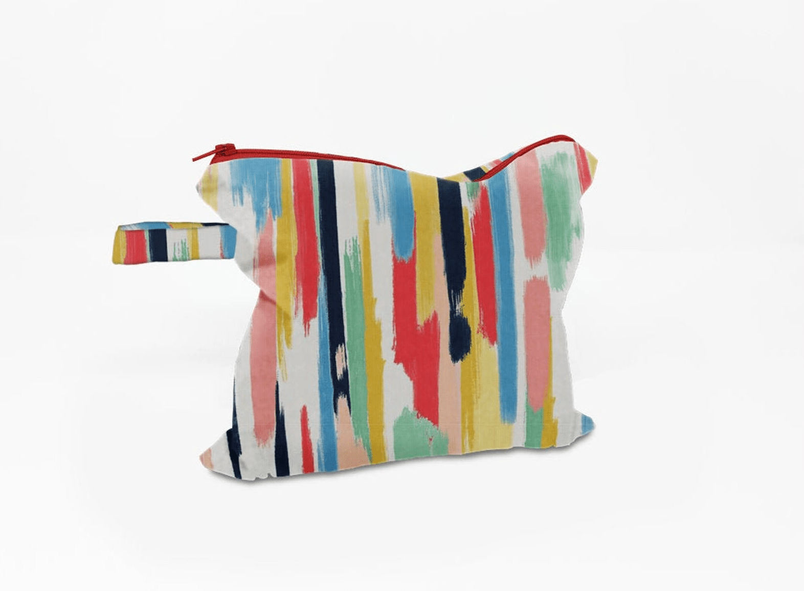 Rainbow Stripes Wet Dry Bag - Lucky Elefant Designs