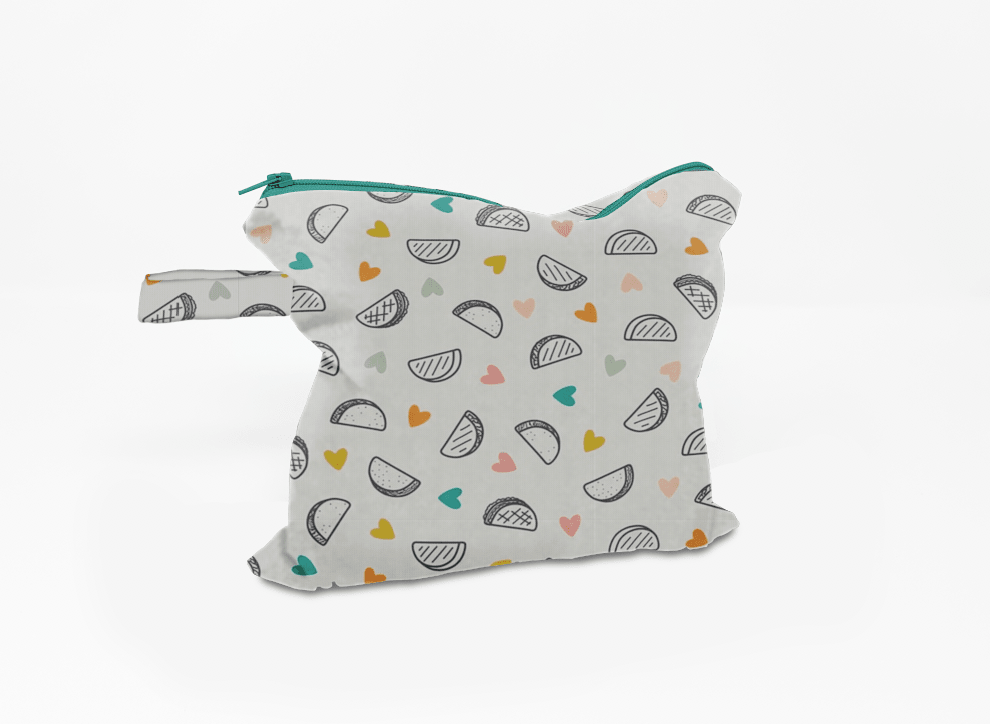 Taco Wet Dry Bag - Lucky Elefant Designs